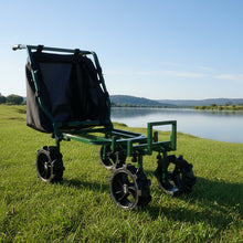 Load image into Gallery viewer, Fishing trolley by a lake