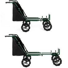Load image into Gallery viewer, compacted and extended fishing trolley by Motofish