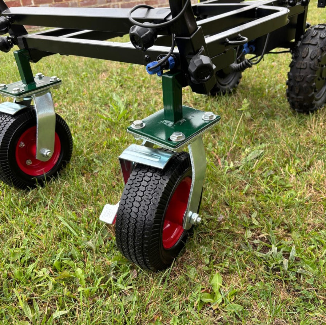 Swivel Wheels for Motofish, MAP, Matrix fishing trolleys.